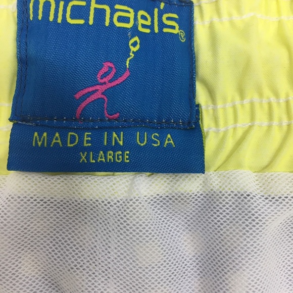 MICHAEL'S Swimming Shorts Blue Gingham XL - Picture 6 of 7
